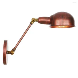 Wall Lamps Rust Iron Loft Decor Vinatge Fixture LED E27 90V-260V Industrial Sconce Wandlamp Bedroom Light Applique Murale