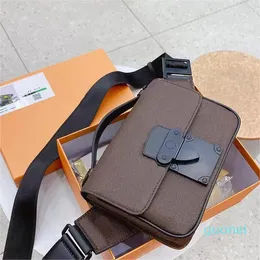 Tasarımcı-bel çantaları erkekler spor fanny paketi tasarımcı moda çapraz çantalar bagaj tarzı kahverengi baskı kemer çantası kadın bel paketleri