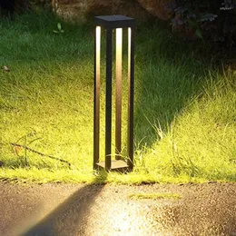 Thrisdar Outdoor Garden Lawn Lamp Waterproof Villa Courtyard Pillar Light Landscape Pathway Column Lamps