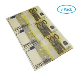 Paper Money 500 Euro Toy Dollar Bills Realistic Full Print 2 Sided Play Bill Kids Party and Movie Props Fake Euro Pranks for Adult1397869DL0U