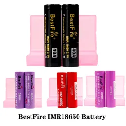 BestFire BMR IMR 18650 Batteri Best Fire Blackcell 3100mAh 60A 3200mAh 3000mAh 3500MAH 40A 3500MAH 35A ​​3.7V Uppladdningsbar litiumvape modbatterier Autentiska