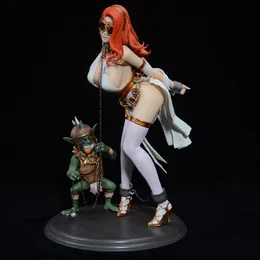 Miniatures zabawki rodzima piękna dziewczyna seria piękna królowa schwytana przez gobliny Pvc figura anime seksowna kolekcja modelu lalka biurko Orname