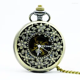 Карманные часы Occident Fashion Vintage Большой восемь цветов бронзовые машины часы для мужчины женщины антикварный подарок