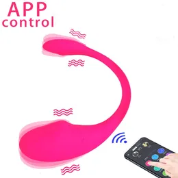 Предметы красоты Magic Vibrators смартфон приложение беспроводное управление 10 частота вибрационная клитор G Spot Massager Sexy Toy Mortain Shop