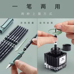 Fountain pen female student special calligraphy ink sac can replace hard gift adult positive signature