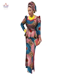 Vestidos de Bazin Riche para mulheres de estilo africa