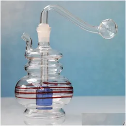 Rauchpfeifen Glasschale Shisha Ölbrenner Shisha Runde kleine Topfasche Catchers für Bong Wasser Percolater Bubbler Drop Lieferung Ho dh19a