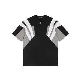 Duyou sportowe b pływanie T-shirt ponadwymiarowa koszulka z vintage koszulka do mycia litery haft 100% bawełny T-shirt mężczyzn Satuals Podstawowe koszulki Kobiety klasyczne topy Dy8773