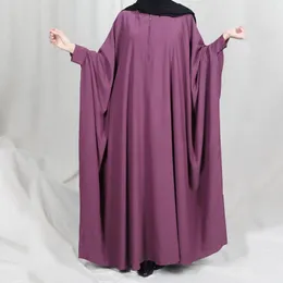 Roupas étnicas Mulheres muçulmanas Vestido Oração Jilbab Abaya Vestido Ramadã Longo Ramadã Abayas Roupas Islâmicas