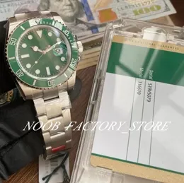 Orologio da uomo VSF Factory impermeabile 40 mm Cal.3135 Movimento automatico 41 mm 3235 Data in ceramica verde Acciaio 904L Riserva di carica Zaffiro VSf Orologi da polso super luminosi