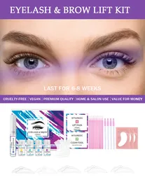 Kit di strumenti per il trucco 2 in 1 Lash Lift Brow Perm Doppio uso Lifting Ciglia Laminazione Enhancer Strumenti per il trucco degli occhi Ciglia arricciate Sopracciglia selvagge