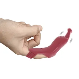 Skönhetsartiklar Finger kraftfull vibrator för kvinnliga kvinnliga bröstvårtor klitoris stimulator dildo g spot erotisk massager sexiga leksaker för par