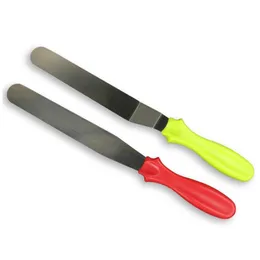 Strumenti per torte Spata portatile in acciaio inossidabile Cottura al burro Crema Glassa Glassa Coltello Offset Smoother Cucina Pasticceria Torte Decorazione D Dhwmb