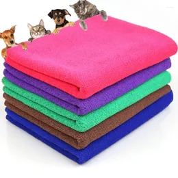 Hundkläder husdjur matt mjuk varm korall fleece fast färg husdjur valp katt mattor filt sov säng bäddsoffa täckt tillbehör tillbehör