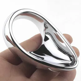 جمال عناصر 2020 Nowy Licker Cock Ring Unikalny Ksztat dodatkowa stymulacja ze stali nierdzewnej metalowy piercie na penisa opnieniajcy wytrysk bdsm sexy toy men