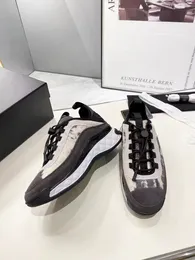 2023 scarpe di lusso firmate uomo donna sneakers riflettenti Sneakers in vera pelle partito scarpa casual in fibra mista pelle di vitello velluto 35-46 con scatola spedita entro 24 ore