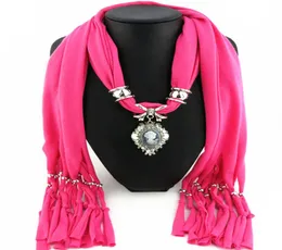 Newest Fashion Scarf Direct Factory Jewelry Tassels Scarves Women Beauty Head Necklace Scarves From China1305129