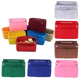 Aufbewahrungsboxen, 1 Stück, Handtasche, Kosmetik-Organizer, Geldbörse, Einsatztasche, Filz-Stoff-Beutel