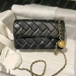 حقائب نسائية مصمم حقائب كتف فاخرة سلسلة بيج Woc Tasche Classic Flap sac de luxe Handbag Messenger Bolsos dicky0750 Caviar Leather Bag Crossbody Plaid