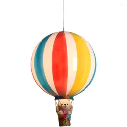 Pendant Lamps Nordic Creative Acrylic Air Balloon Led Lights For Children'S Room Nursery Baby Art Home Decor Hanging Lamp Fixtures