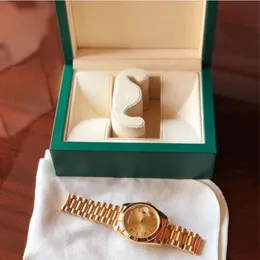 18K Gold Prezydent Prezydent Sapphire Cbiefi Geneva Męs obserwuje Automatyczny ruch mechaniczny męski luksusowy zegarek od poniedziałku do niedzieli2115