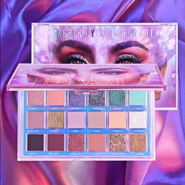 18 colori ombretto party ombretto palette trucco glitter fumosi pigmenti cosmetici impermeabili