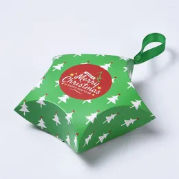 Jewelry Pouches 2pcs Star Shape Christmas Gift Boxes With Ribbon Wrapping Bags For Presents Candies Cookies Red Green White 12x12x4.05c