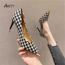 Dress Shoes Women's High Heels Sexy Fashion Pumps Pointed Thin Heels Elegant Romantic Women Party Work Shoes 221224