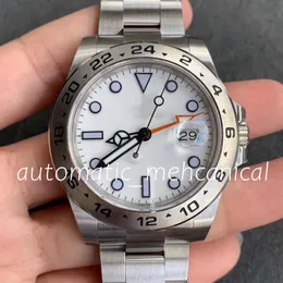 Męskie zegarki 42 mm Automatyczny Cal.3187 Ruch Sapphire Glass Watch 904L Stalowa bransoletka 216570 Sport GM Factory ETA Sport GMF WristWatches
