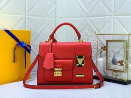 Designer tote bag N82742 S-Lock shopping handbag Louisity women luxury shoulder crossbody bags purse gold hardware cowhide genuine real leather messenger bags