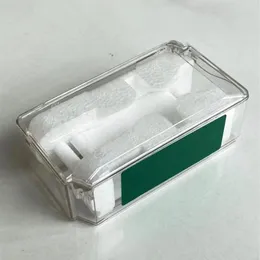 시계 박스 케이스 고품질 스타일 상자 커스텀 버전 RLX 선물을위한 플라스틱 여행 경제 니스 224S