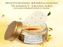 Rosotena 80 PCS Botella de oro Osmanthus Eye Mask Women Collagen Gel Whey Protein Face Care Sleep Patches Health Mascaras de Dormir2539436