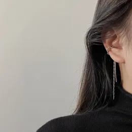 10Pair Twist Long Tassel Ear Clip Dangle Earrings Without Ear Holes For Women's Simple Temperament Wedding Party Jewelry Gifts