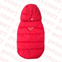 Pets Red Vest Coat Dog Apparel Triangle Logo Pet Jacket Christmas Dogs Outerwear Two Colors206U