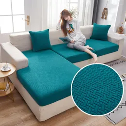 Coperchio sedia a colori polari di divani in pile polare di divano rimovibile antidrty rimovibile per il cuscino sezionale del soggiorno