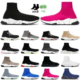 2022 Projektanci mężczyźni damskie buty do biegania Czarne białe potrójne Trainer Trainer Skarpeczkowe buty Sock Burners Sneakers 36-45 x4