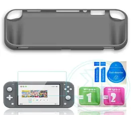 Ochronna obudowa osłony Nintendo Switch Lite Soft TPU TPU Temperted Glass Zestaw ochrania urządzenia przed kroplami zarysowaniami BUKSSS4711225