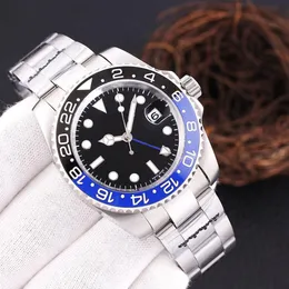 Hohe Qualität Männer Mode Uhr Edelstahl Keramik Lünette Herren Automatische Uhren Jubliee Strap 40mm Mechanische Armbanduhr Geschenk 199a