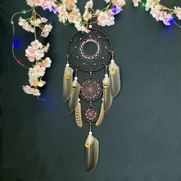3 обруча Dream Catcher Decorative Objects Wanging Feather Decorment Pearten Pearten Pired Gift 1222600