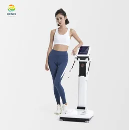 Gym Health Diagnosis Machine Ultrasonic Height Digital Smart Body Fat Analyzer Scale With Wifi For Hospital