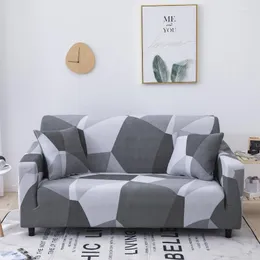 Pokrywa krzesełka rozciągające rozkładane sofa Slipscovers Nowoczesne sprężyste do salonu Couch Couch Coosze Single/dwa/trzy/cztery siedzenie