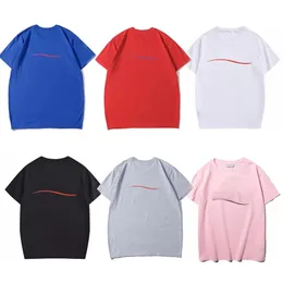 20SS Tシャツ半袖ラウンドネックブラウススウェットシャツサマーストリートヒップホップスリーブトップレター100％コットン男性と女性