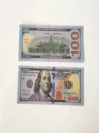 Best 3A Size Movie Prop Banknote Copy Printed Fake Money USD Euro Uk Pounds GBP British 5 10 20 50 Commemorative Toy for Christmas Gif1694281