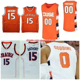 Individuell genähtes Syracuse Orange Basketball-Trikot 10 Howard Washington 11 Joseph Girard III 12 Brendan Paul 13 Chris LaValle