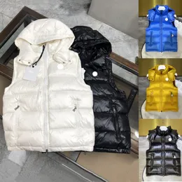 Designer Tibb Mens Hooded Down Vests france brand Womens Bormes Down Vest winter Jacket Embroidered Chest Badge Warm Outerwear Jackets