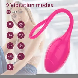 Itens de beleza 10 velocidades Controle APP Ovo vibratório Bola de vagina Wearable Love G Spot Dildo Vibrador Estimulador de clitóris Brinquedo sexy para mulheres