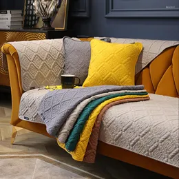 Stuhlhussen Baumwolle Sofa Schonbezüge Couchbezug Handtuch Universal für Wohnzimmer Doppelseitiger Gebrauch Dekorative Capa De
