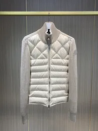 Вязаная строчка Mens Jacket Бесплатная транспортная марка дизайнер Men Men Knit Jackets France Luxury Coat Aaa Quality Size m-xxl