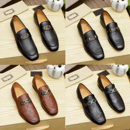 Designer-Schuhe für Herren, modische Slipper, luxuriöses echtes Leder, braun, schwarz, lässige Designer-Kleiderschuhe für Herren, Slip-on-Hochzeitsschuh mit Boxgröße 38–46
