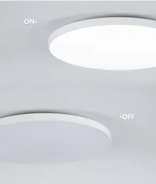 Radarsensor LED taklampor Auto Fördröjning Motion Light Smart Hembelysning Taklampa för rum Hallar Korridor Foyer Retro Kök